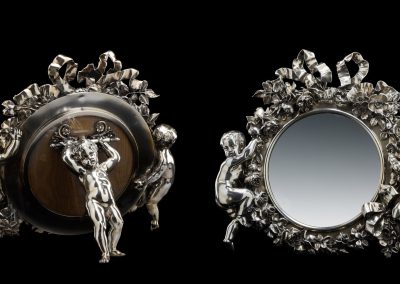 Miroir argenté Harvey