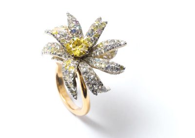 By Love : Bague "Edelweiss"