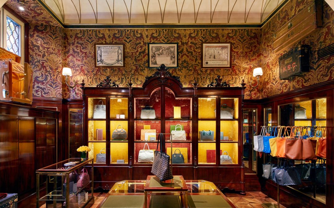 Boutique Goyard in Milan