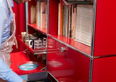 François Motte fait un Crumble salé pour USM