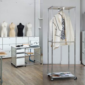 École Duperré, Paris. Mobilier USM Haller Atelier couture
