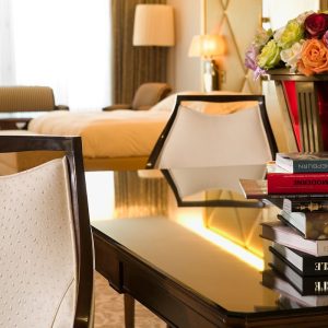 Baker furnishing "Art de vivre" at the Hôtel Fouquet's Barrière