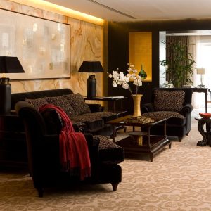 Baker furnishing "Art de vivre" at the Hôtel Fouquet's Barrière